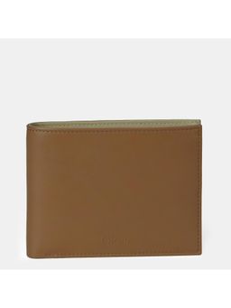 Gioia - Solid Bifold Wallet - Tan