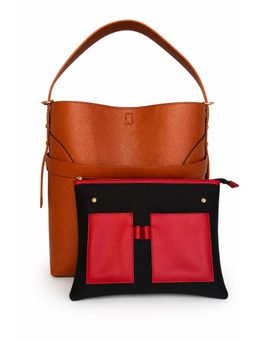 RASHKI - Haut Women's 16 Laptop Bag - Tan