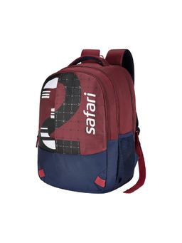 Safari - Velocity 5, 37L Casual 3 Compartment Backpack - Red