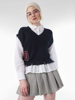 ONLY - Women's Applique Regular Fit Multicolour Shirt