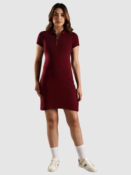 Tommy Hilfiger - Cotton Polo Collar T-Shirt Dress