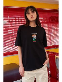 Bonkers Corner - Chuckie Embroidery Oversized T-Shirt