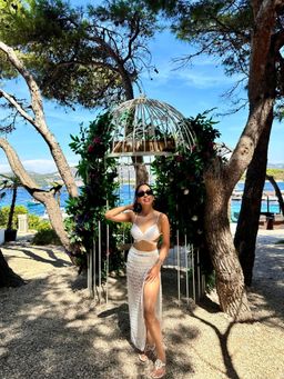 MISS MOSA BY AKANKSHA - Harlee Top With Skirt & Sarong Swimsuit (Set of 3)