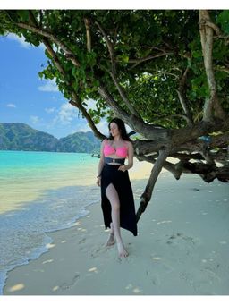 MISS MOSA BY AKANKSHA - Serbia Swimsuit With Skirt (Set of 2)