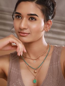 Jazz and Sizzle - Gold Brass Statement Necklace