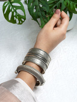 Teejh - Ahana Stacked Bracelet (Set Of 2)