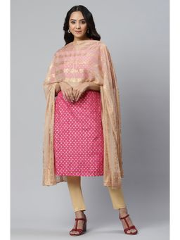 Aurelia - Gold Placement Printed Chiffon Dupatta