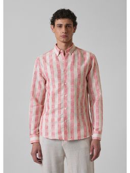 Banana Club - Pink Cosmos Blended Linen Shirt