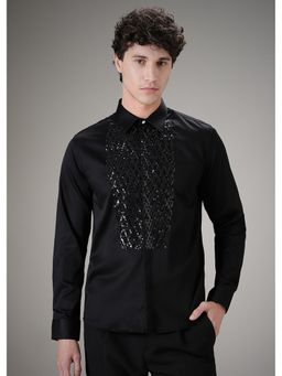 Banana Club - Black Sequence Designer Shirt