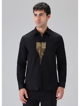 Banana Club - Black Glimmer Designer Shirt