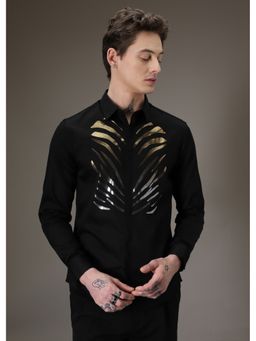 Banana Club - Tiger Stripe Black Designer Shirt