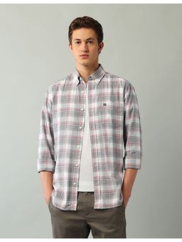 Arrow Sports - Cotton Full Sleeves Grey Shirt
