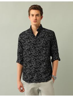 Arrow Sports - Cotton Full Sleeves Black Shirt