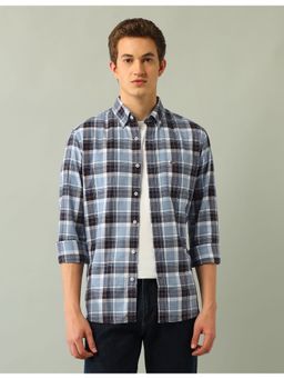 Arrow Sports - Cotton Full Sleeves Blue Shirt