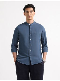 Arrow Sports - Cotton Full Sleeves Blue Shirt