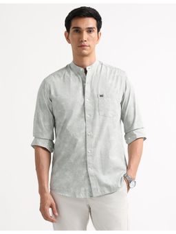 Arrow Sports - Cotton Full Sleeves Green Shirt