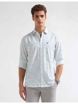 Arrow Sports - Cotton Full Sleeves Blue Shirt