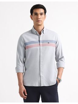 Arrow Sports - Cotton Full Sleeves Grey Shirt