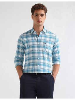 Arrow Sports - Cotton Full Sleeves Blue Shirt