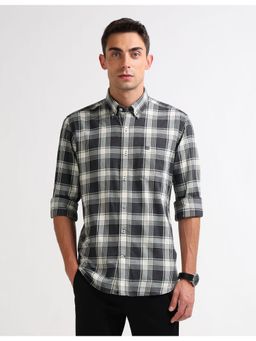 Arrow Sports - Cotton Full Sleeves Grey Shirt