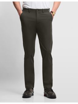 Arrow Sports - Men's Air Soft Bronson Slim Fit Olive Trousers