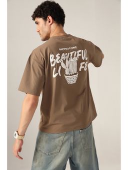 MONOTONE - Beautiful Life Brown T-Shirt