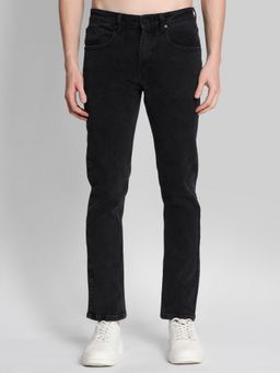 Bene Kleed - Men Charcoal Slim Fit Denim Jeans