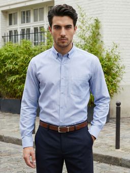 Southbay - Oxford Cloth Full Sleeves Blue Shirt