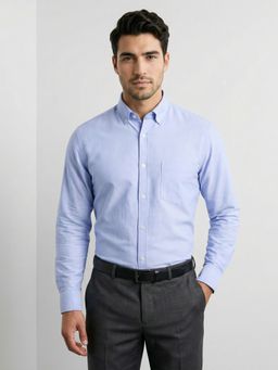 Southbay - Oxford Cloth Full Sleeves Blue Shirt