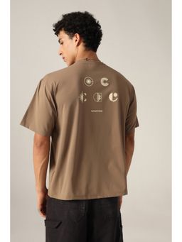 MONOTONE - Sun Dials Brown T-Shirt