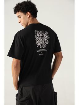 MONOTONE - Wind Tiger Black T-Shirt