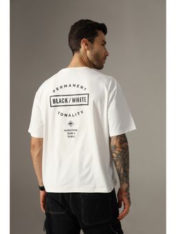 MONOTONE - Tonal Definition White T-Shirt