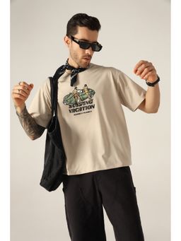 MONOTONE - Vintage Surf Beige T-Shirt