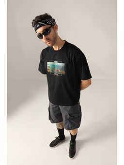 MONOTONE - Black Vintage Voyage T-Shirt