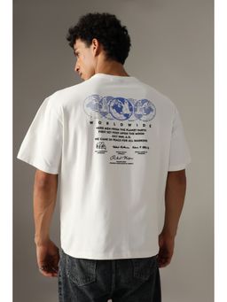 MONOTONE - Mr. Worldwide White T-Shirt