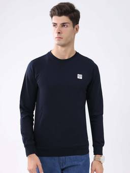 Rock.it - Navy Blue Full Sleeve Sweatshirt