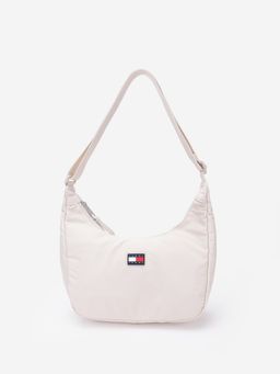 Tommy Hilfiger - Solid White Polyester Handbag