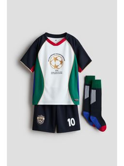 H&M - Kids Blue 3-Piece Football Set