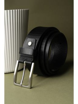 Allen Solly - Men Black Textured Casual Belt