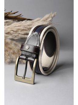 Allen Solly - Men Brown Colorblock Casual Belt