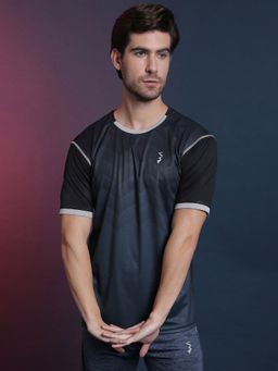 Campus Sutra - Men Solid Stylish Activewear & Sports T-shirts