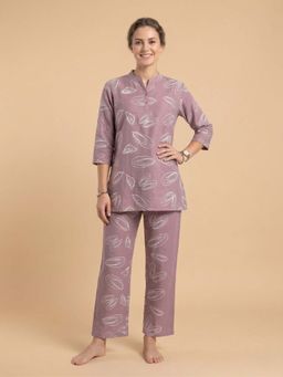 FABLUSH - Women Nightwear Nightsuit Pink (Pack of 2)