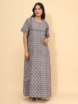 YELLOW BLOOM - Misty Bloom Nightdress