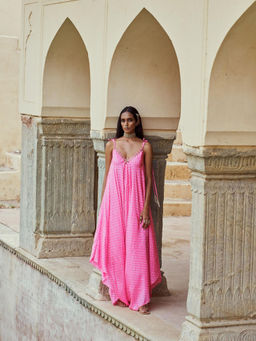 PINK CITY BY SARIKA - Pink Gulabi Jumpsuit