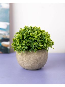 Voncasa - Artificial Flower with Pot - Green
