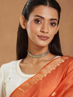 Fabindia - Women Dual Tone Choker Necklace