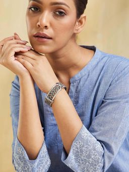 Fabindia - Women Brass Multi-Color Openable Kada