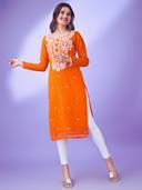 Orange color option, Currently selected