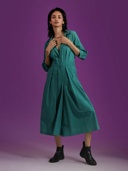 Label Ritu Kumar - Collar Neck Full Sleeve Jump Suit