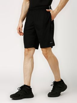 Black Panther - Mens Black Acti Fit Shorts